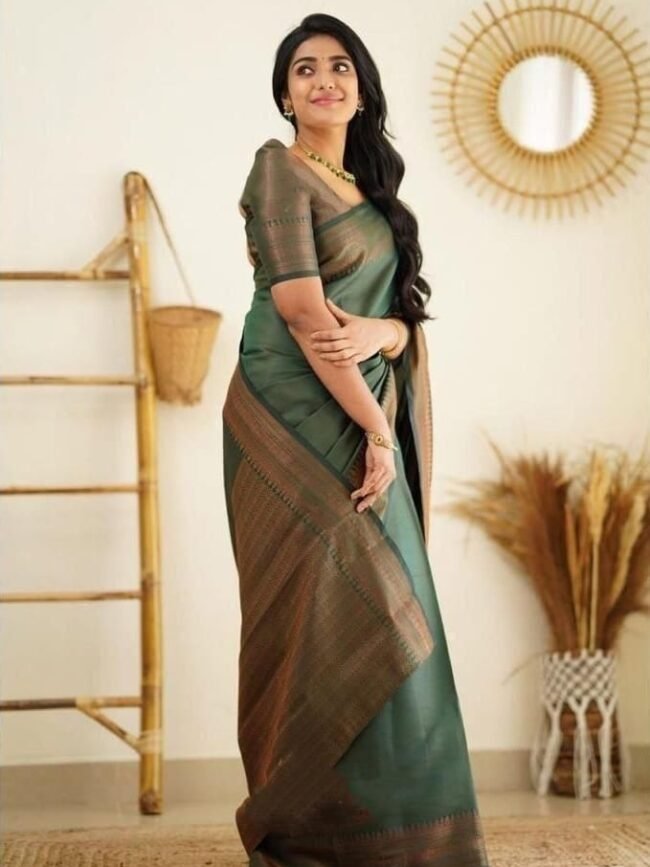 Exclusive-South-Indian-Silk-Katan-Saree