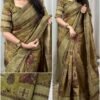 kalamkari sarees on cotton silk