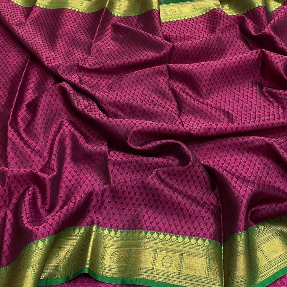 Beautiful South Indian Silk Katan Saree