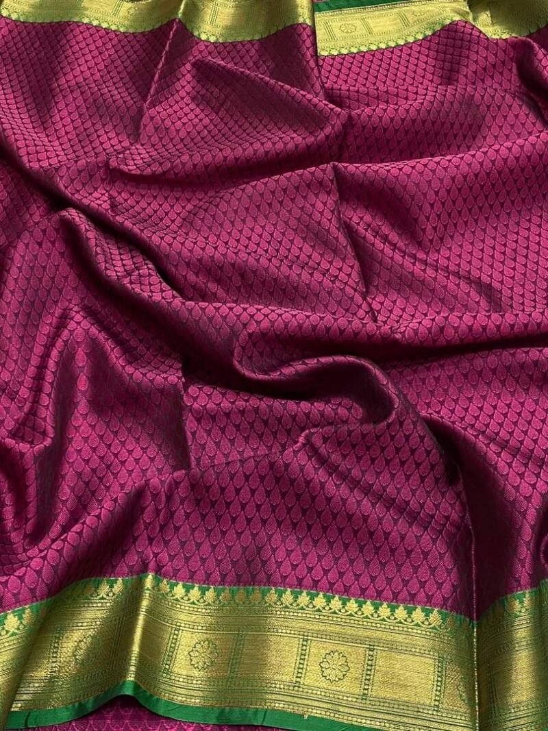 Beautiful South Indian Silk Katan Saree