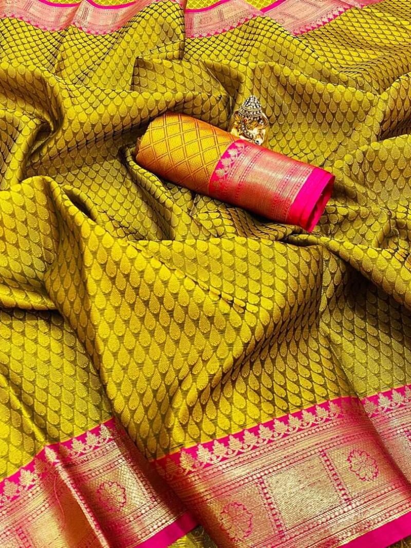 Beautiful South Indian Silk Katan Saree