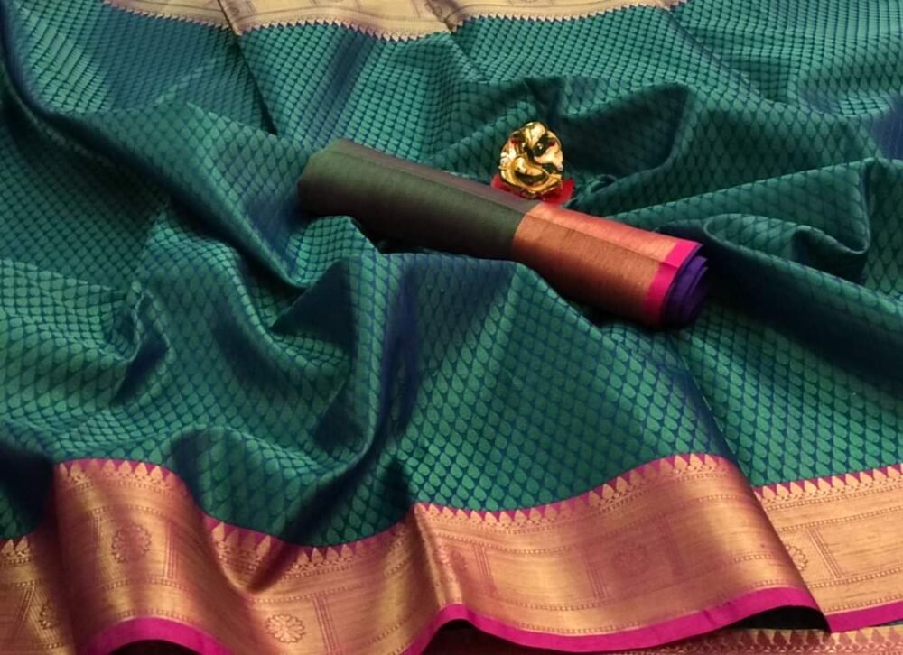 Beautiful South Indian Silk Katan Saree