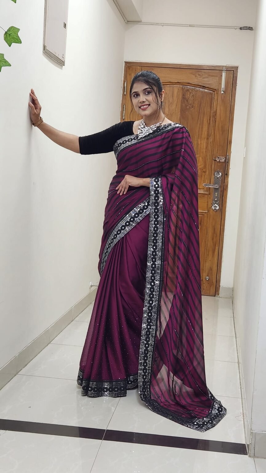 Georgette Saree