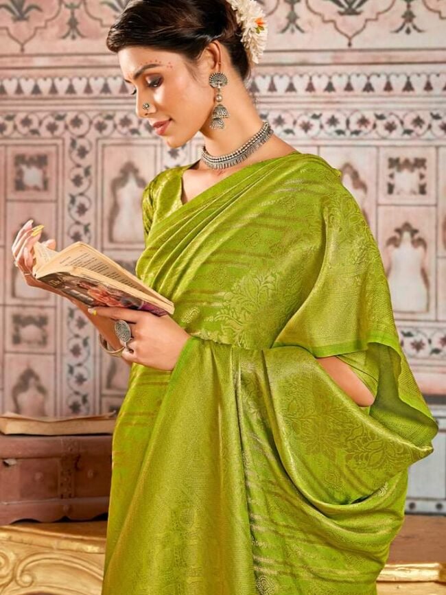 Elegant kanjivaram silk