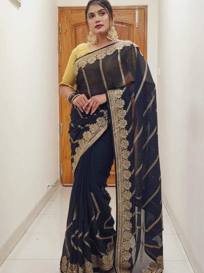 Balucur Chiffon Saree