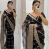 Kora muslin silk sarees