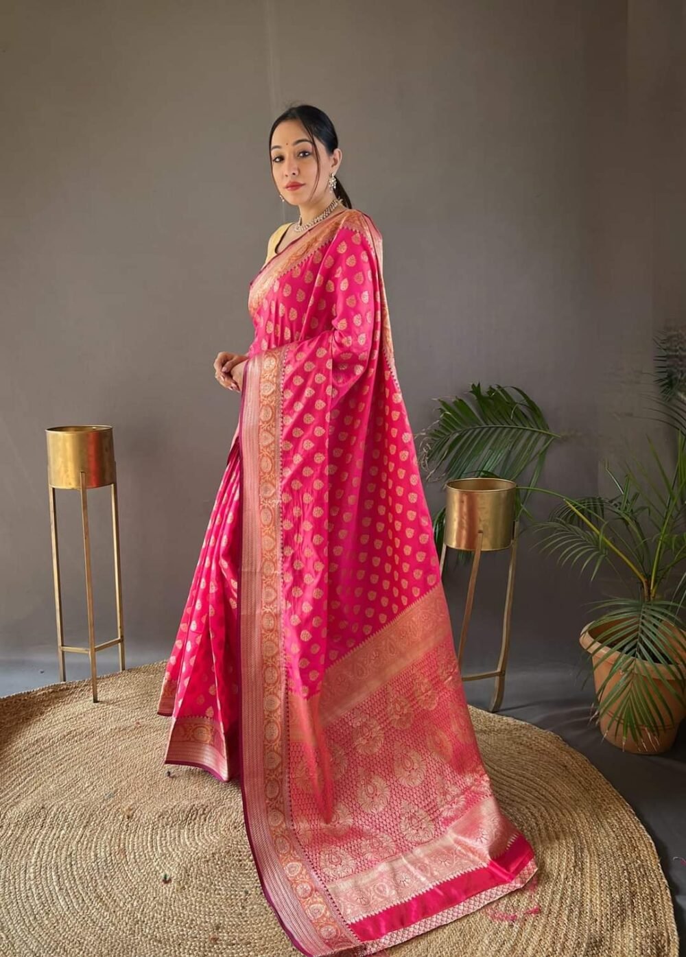 Premium South Indian Silk Katan Saree