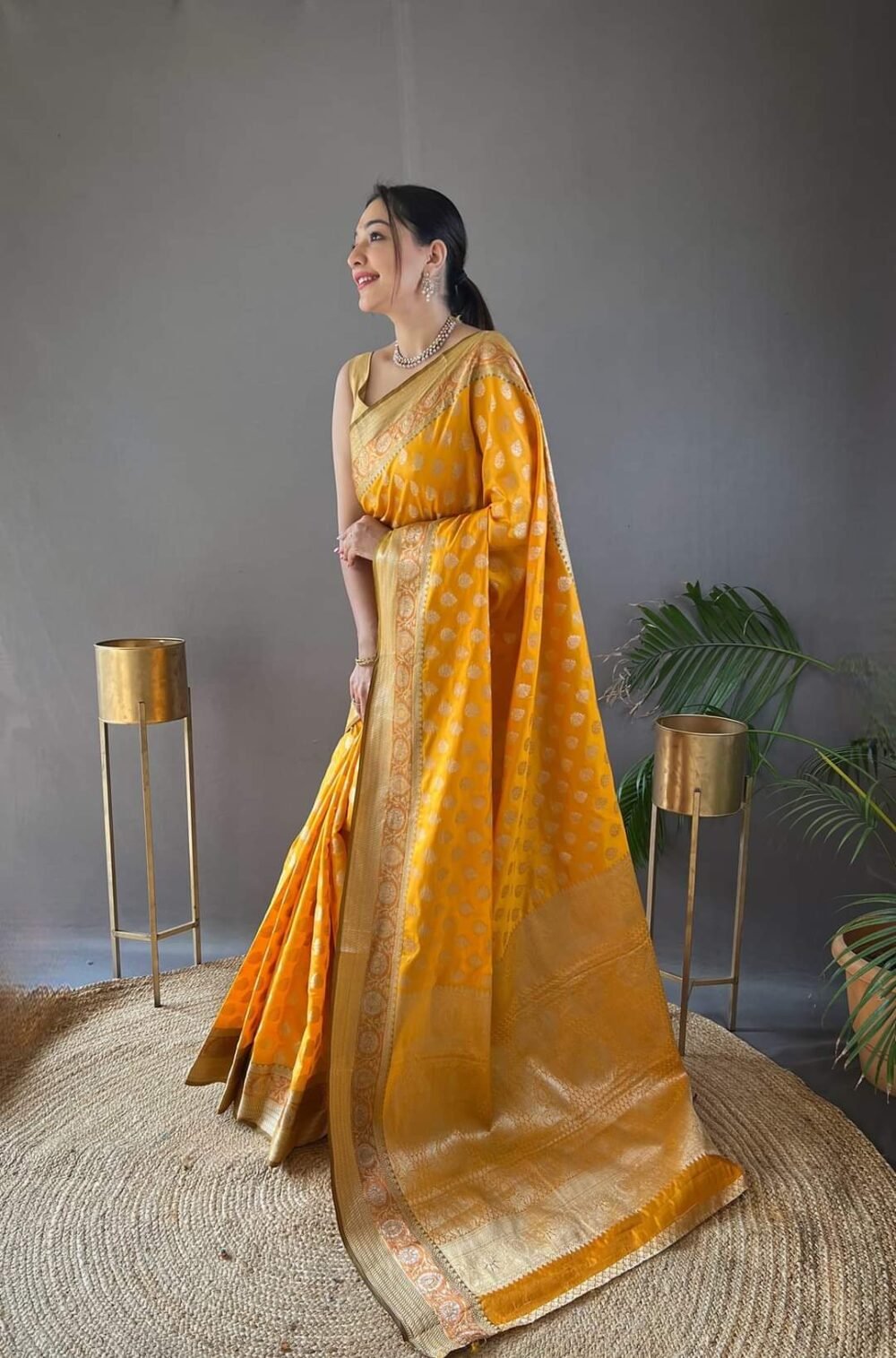 Premium South Indian Silk Katan Saree