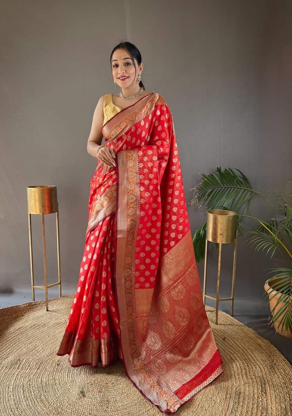 Premium South Indian Silk Katan Saree