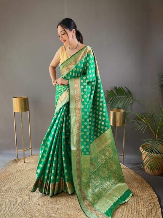 Premium South Indian Silk Katan Saree