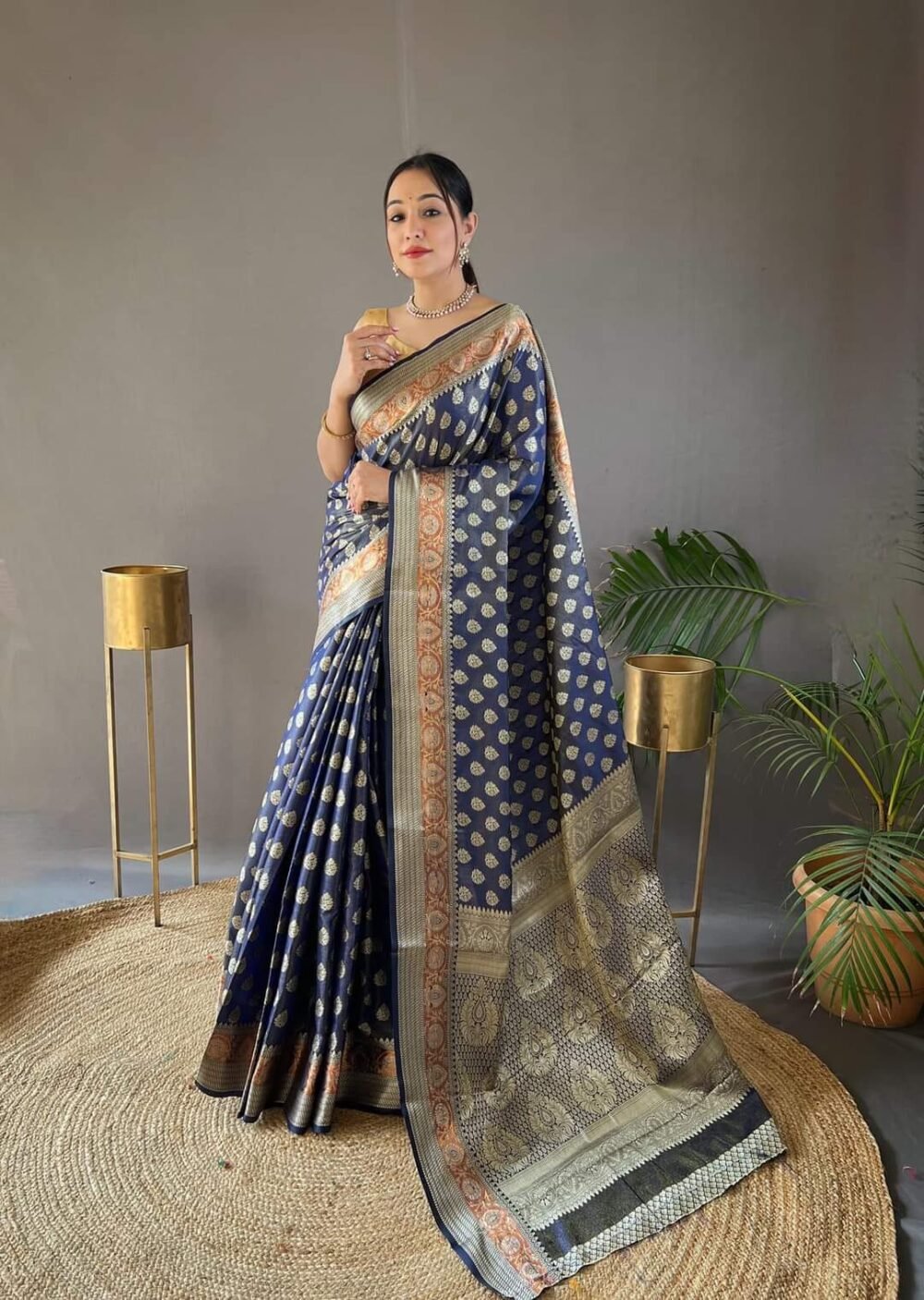 Premium South Indian Silk Katan Saree