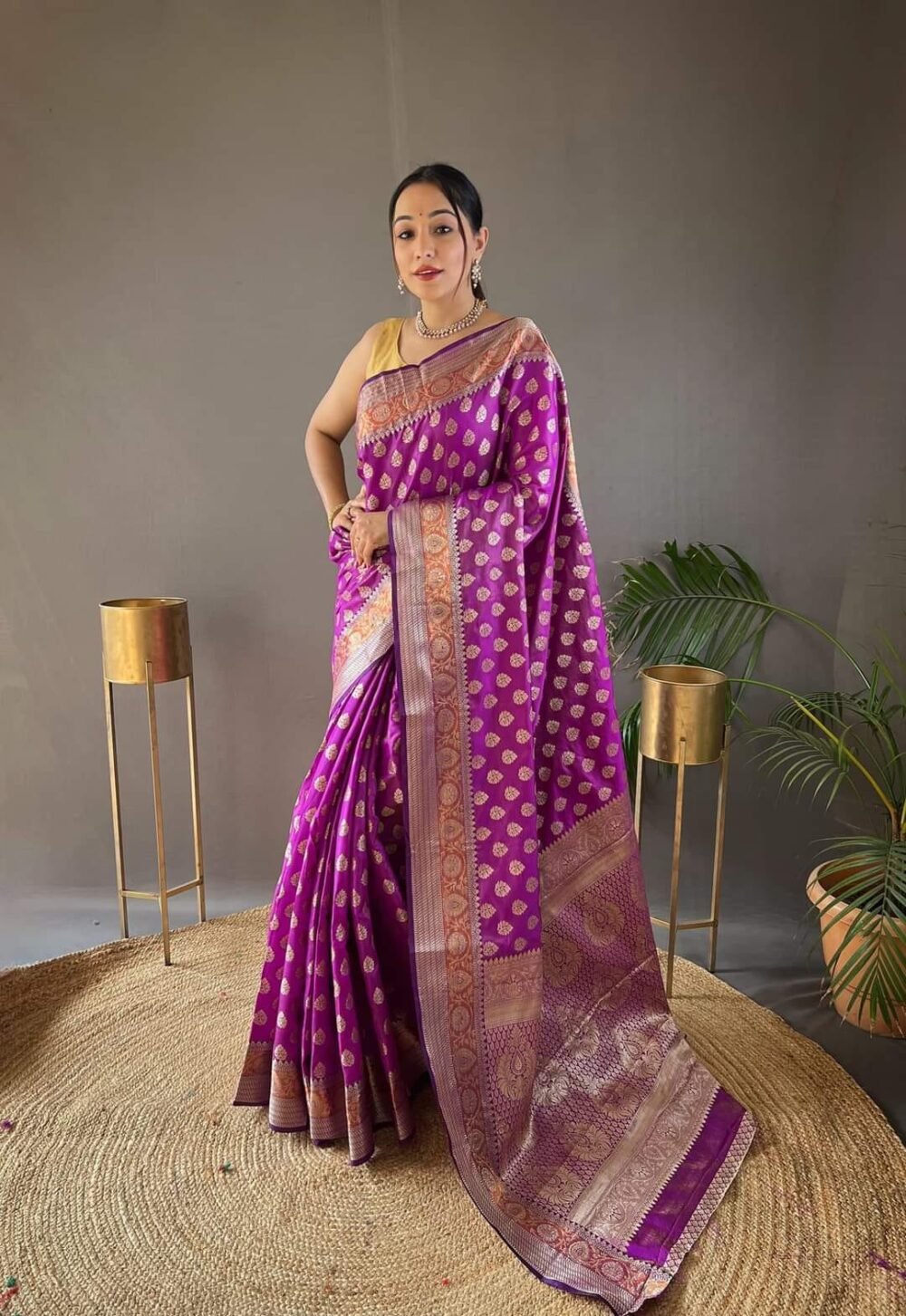 Premium South Indian Silk Katan Saree