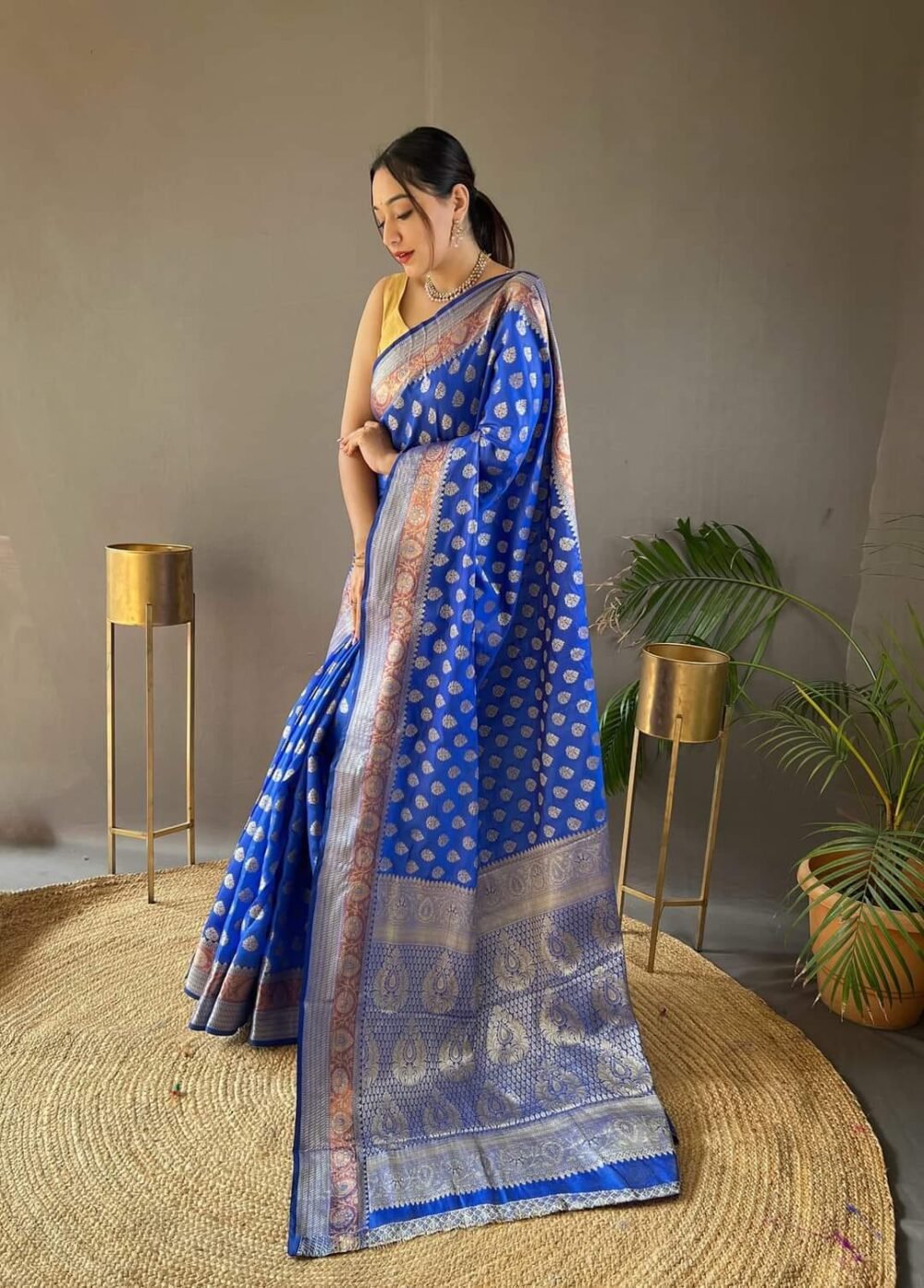 Premium South Indian Silk Katan Saree