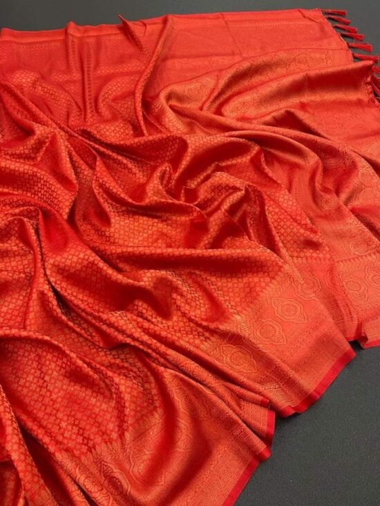 Pretty Kanjivaram Katan Saree