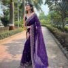 Pure Georgette Saree