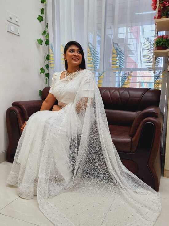 Pure Georgette Saree