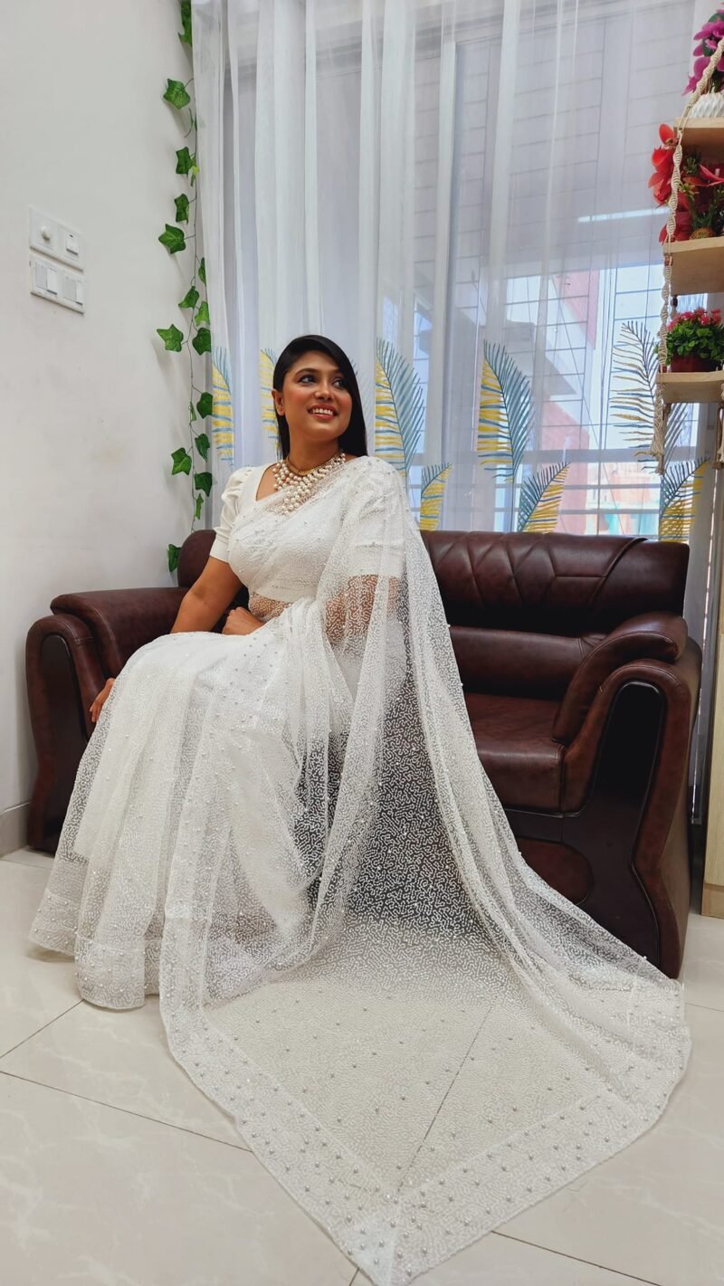 Pure Georgette Saree