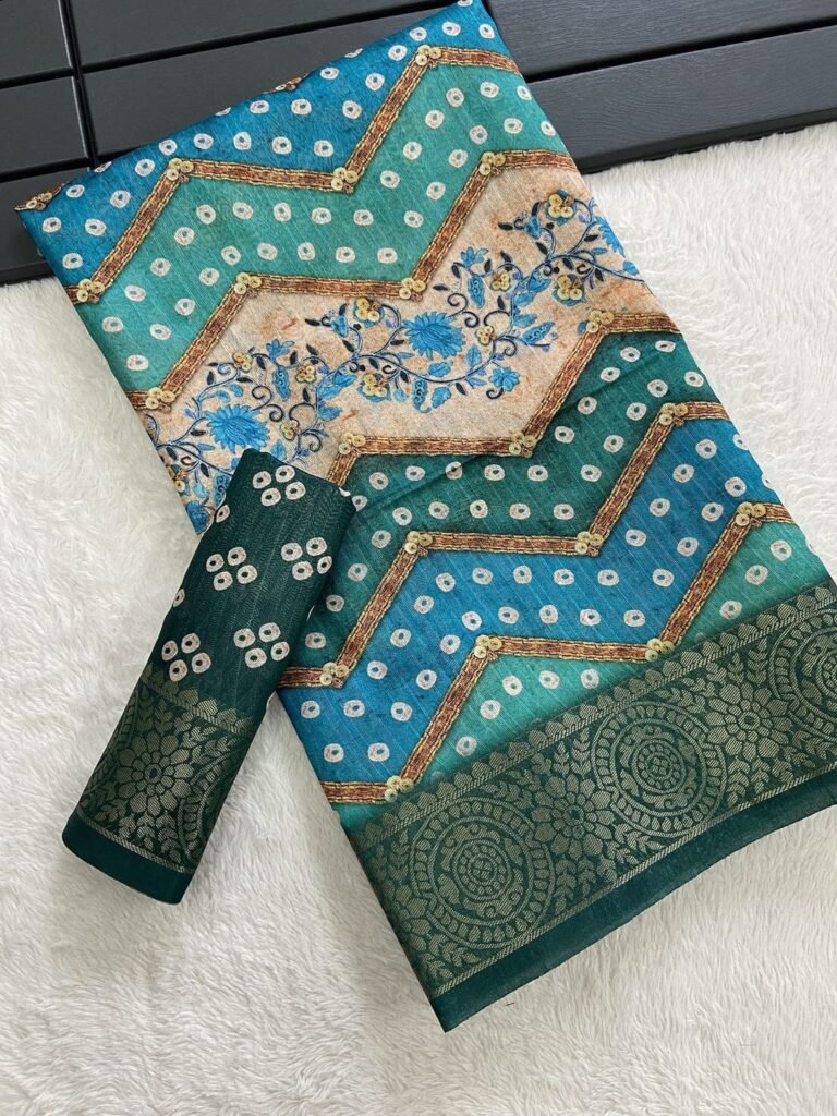 Trendy Tussar silk