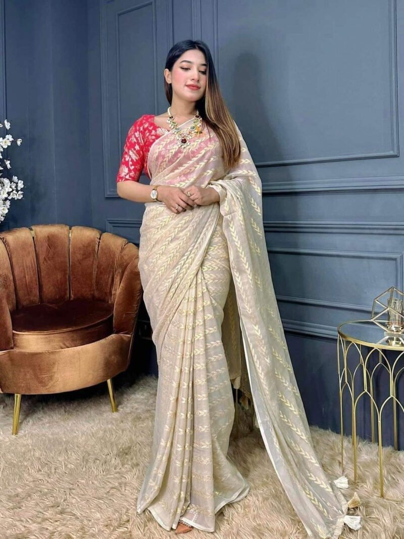 Pure soft georgette Saree