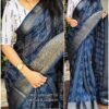 Muslin cotton Saree