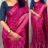 Muslin cotton Saree