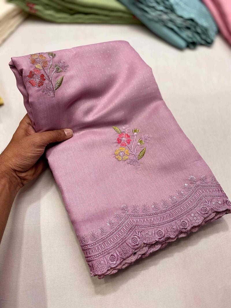 Tussar Cotton dobby sarees