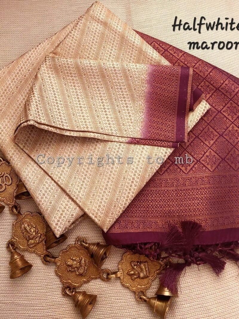 Benarosh silk katan saree